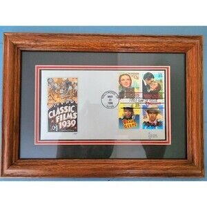 Classic Films of 1939 Movie Stamps First Release Gone With The Wind Wizard of Oz